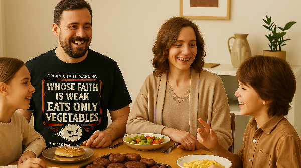 Jesus loved a good meal family